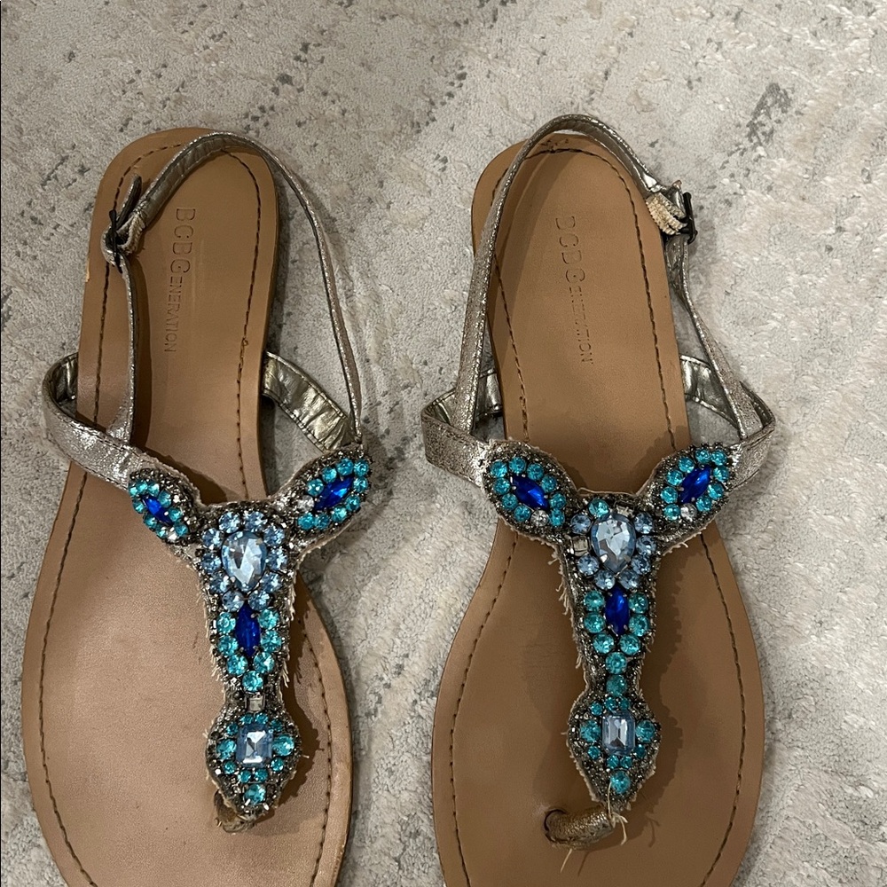 BCBGeneration jeweled sandals - Picture 3 of 3